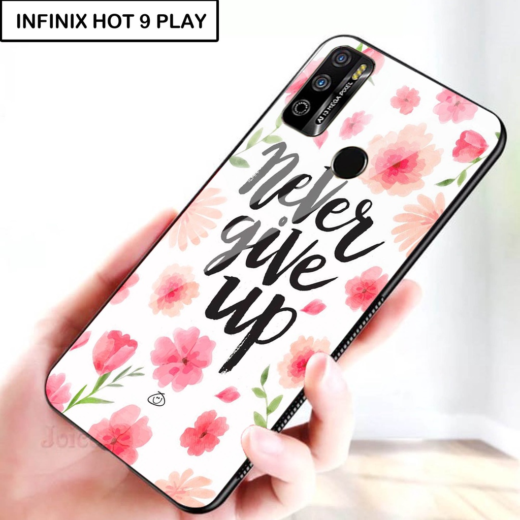 Softcase Kaca For INFINIX HOT 9 PLAY - Case Handphone INFINIX HOT 9 PLAY [T44].