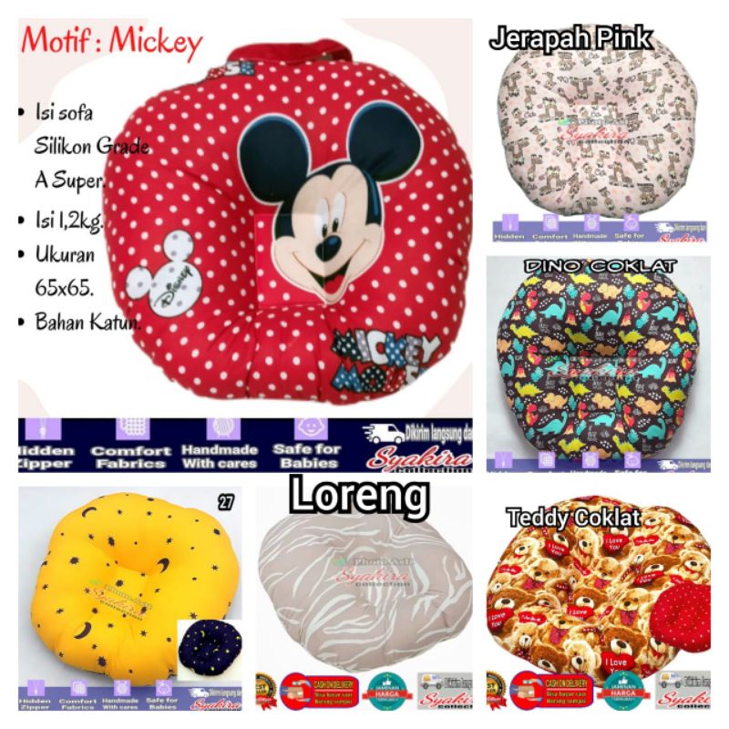 Bantal Sofa bayi Kasur Bayi Anti Gumoh
