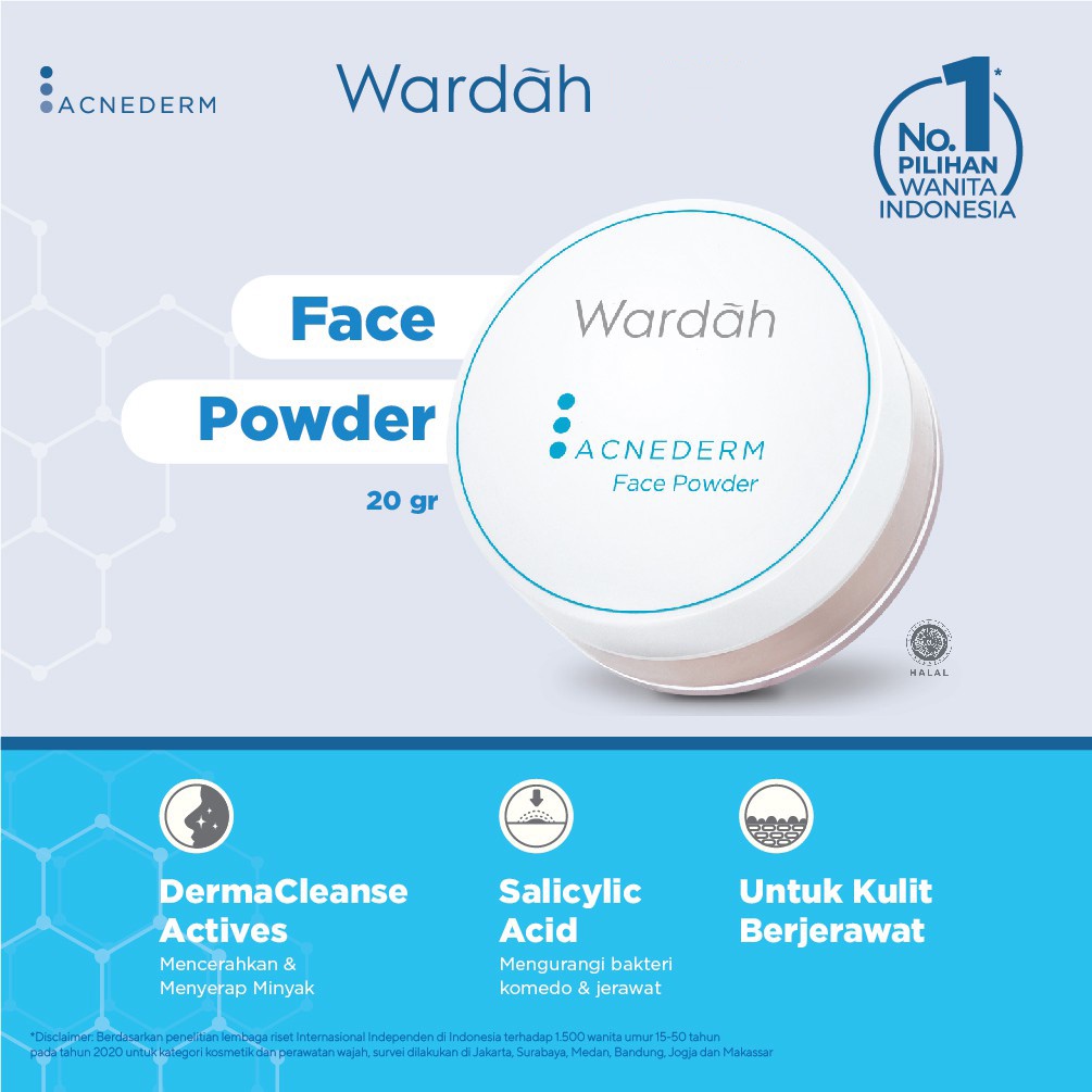 WARDAH Acnederm Face Powder 20gr