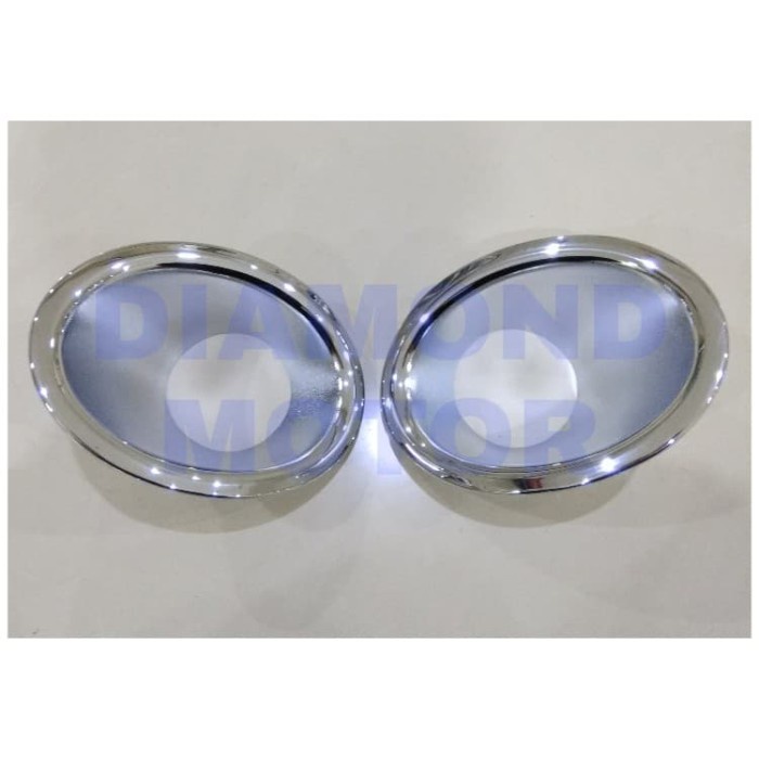 [READY] Nissan Evalia Lis List Garnis Cover Ring Chrome Foglamp Depan / Perlengkapan Variasi Mobil M