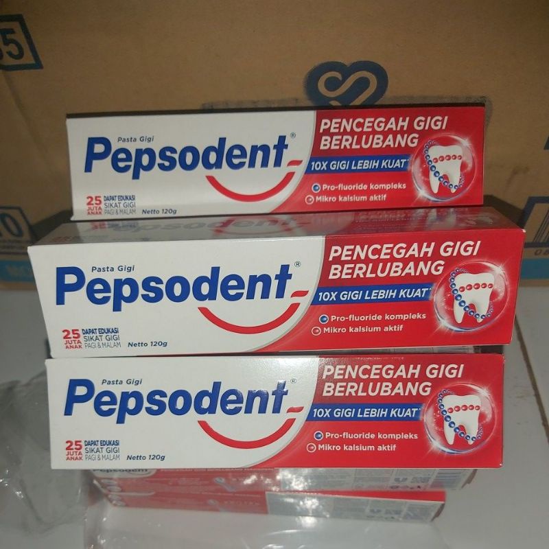 Pepsodent pasta gigi 120gram