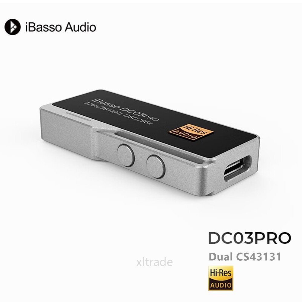 Ibasso DC03 PRO Decoding earphone Amplifier Tipe C Ke 3.5mm Dual CS43131 DAC HiFi Untuk Android DC04 DC05 DC06