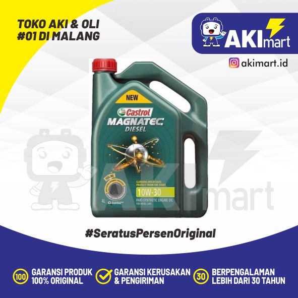 OLI CASTROL MAGNATEC DIESEL 10W 30 4 LITER