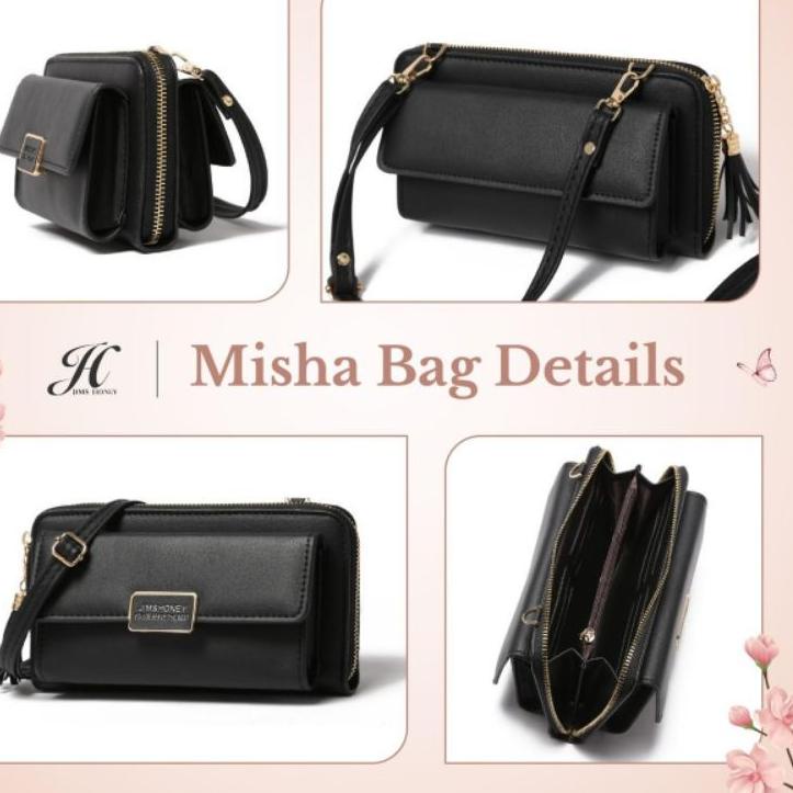 Terlaris.. Misha Mini Bag Jims Honey Tas Selempang Wanita Jims Honey