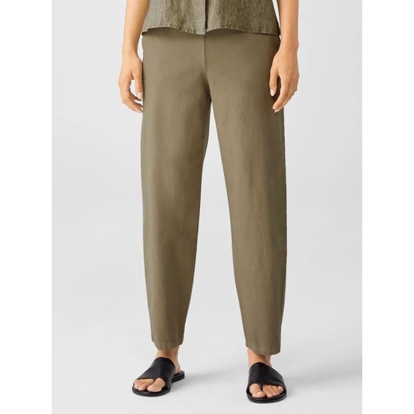 Eileen Fish*r cotton side zipp pants