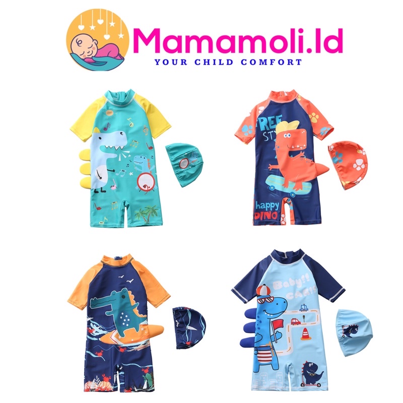 Baju Renang Anak Laki Laki / Baju Renang Anak Cowok/ Children Swimwear /Kids Swimming Wear / Kids Swimming Clothes/ Celana Renang Anak Laki Laki / Baju Renang Swimsuit Anak