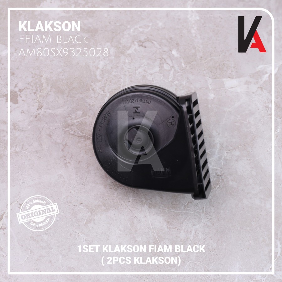 KLAKSON KEONG FIAMM ITALY 12V WATERPROOF + KABEL RELAY BOSCH D3500