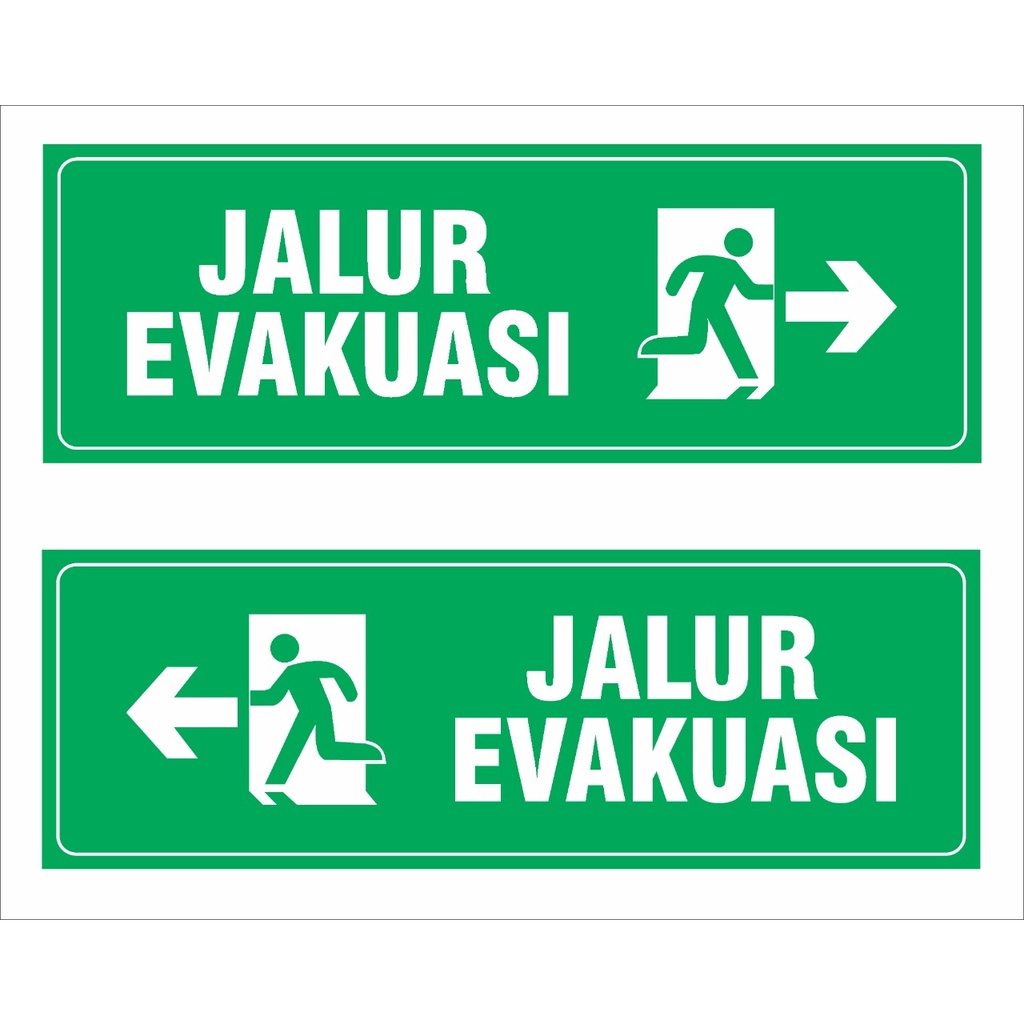 

Akrilik Jalur Evakuasi 47 x 16 cm