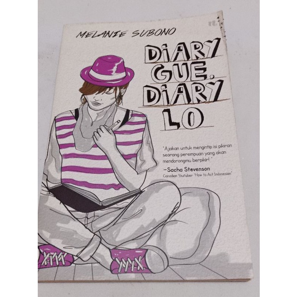 

Buku Diary Gue Diary Lo Melanie Subono Ori Bekas