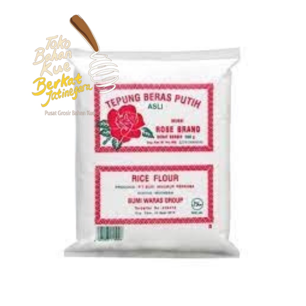 

TEPUNG BERAS ROSE BRAND 500 GR / TEPUNG KETAN ROSE BRAND 500 GR