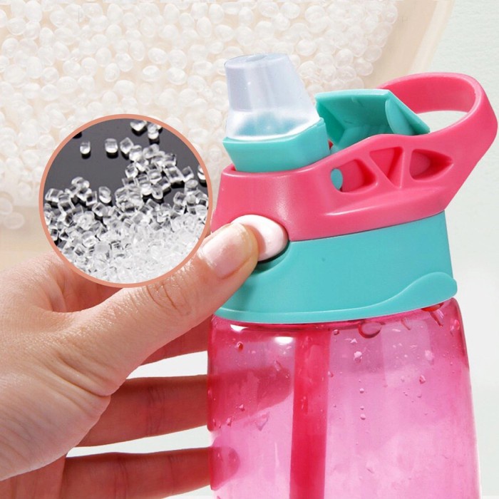 Botol Air Minum Anak Sedotan Motif Lucu Karakter 480ml/ botol minum