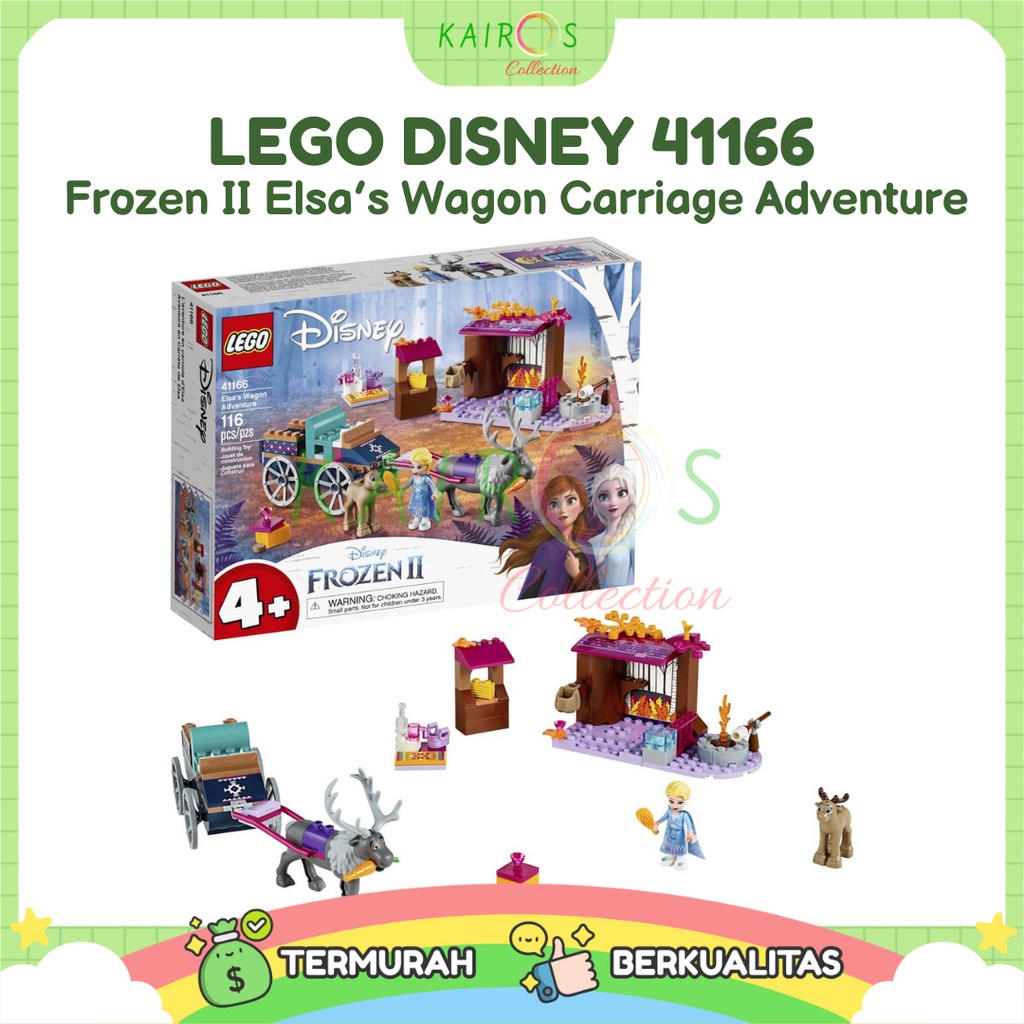 LEGO Disney Frozen II Elsa’s Wagon Carriage Adventure 41166
