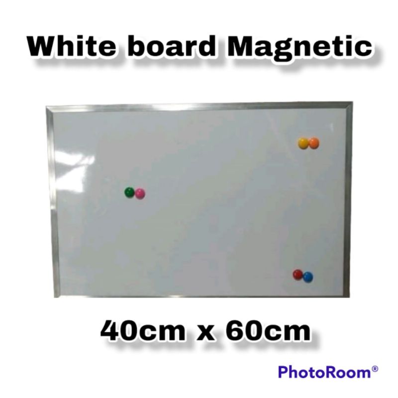 

Papan Tulis Anak White board Magnet 40cm x 60cm