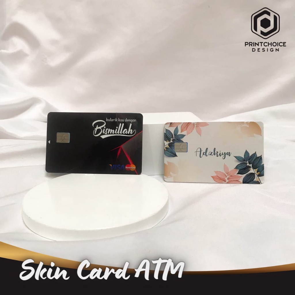 Sticker Skin ATM Debit Credit Emoney Flazz Stiker