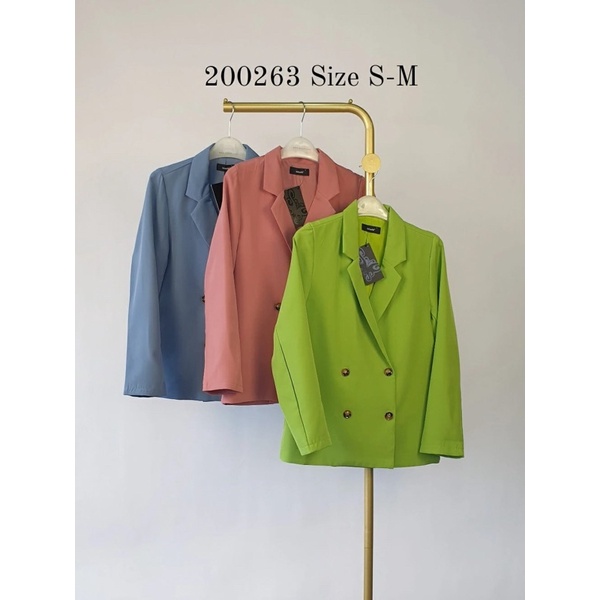 BLANIK BUTTON BLAZER