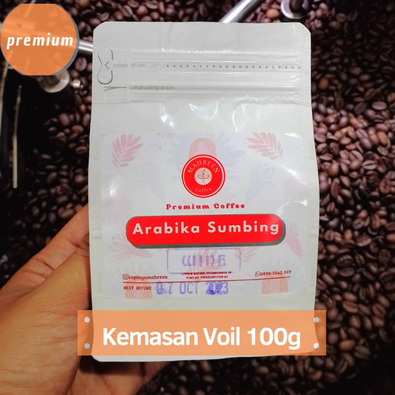 

Kopi Biji Sangrai Arabika Sumbing Wine 200g