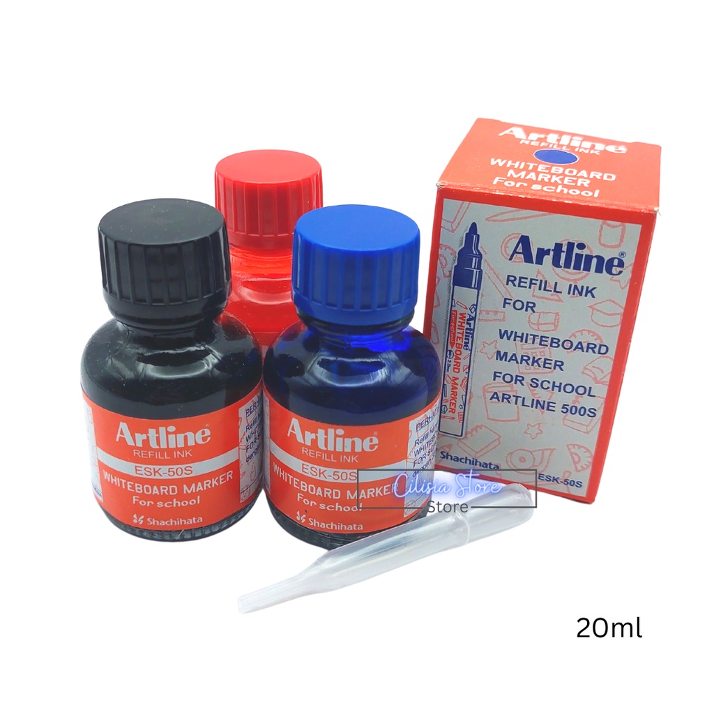 

Isi Tinta Spidol Whiteboard Artline ESK 50S Refill Spidol Papan Tulis