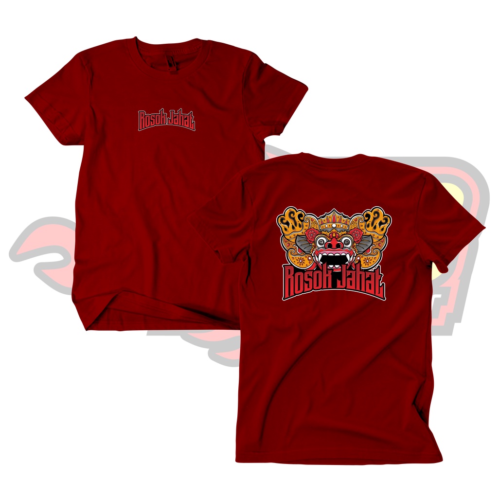 Kaos Rosok Jahat Barong Racing Katun Combed Distro