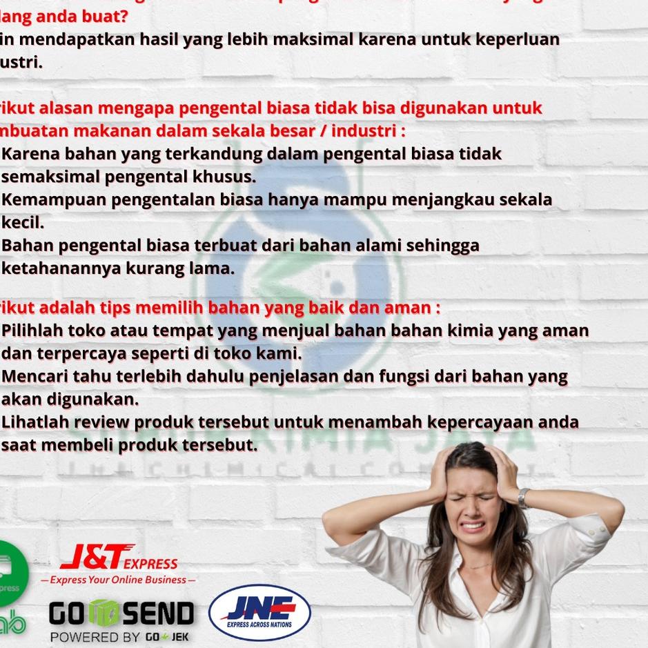 

Langsung Checkout--Soda Ash Light Food Grade / Natrium Karbonat / Sodium Karbonat 1 Kg