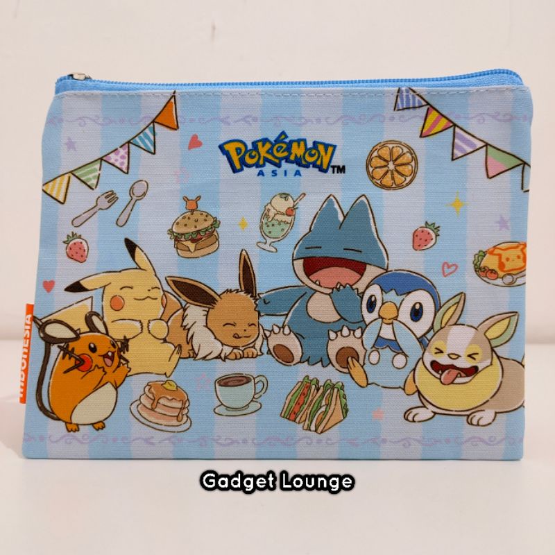 Official Pokemon Asia Merchandise Yoshinoya Indonesia : Dompet Pikachu & Friends Pouch