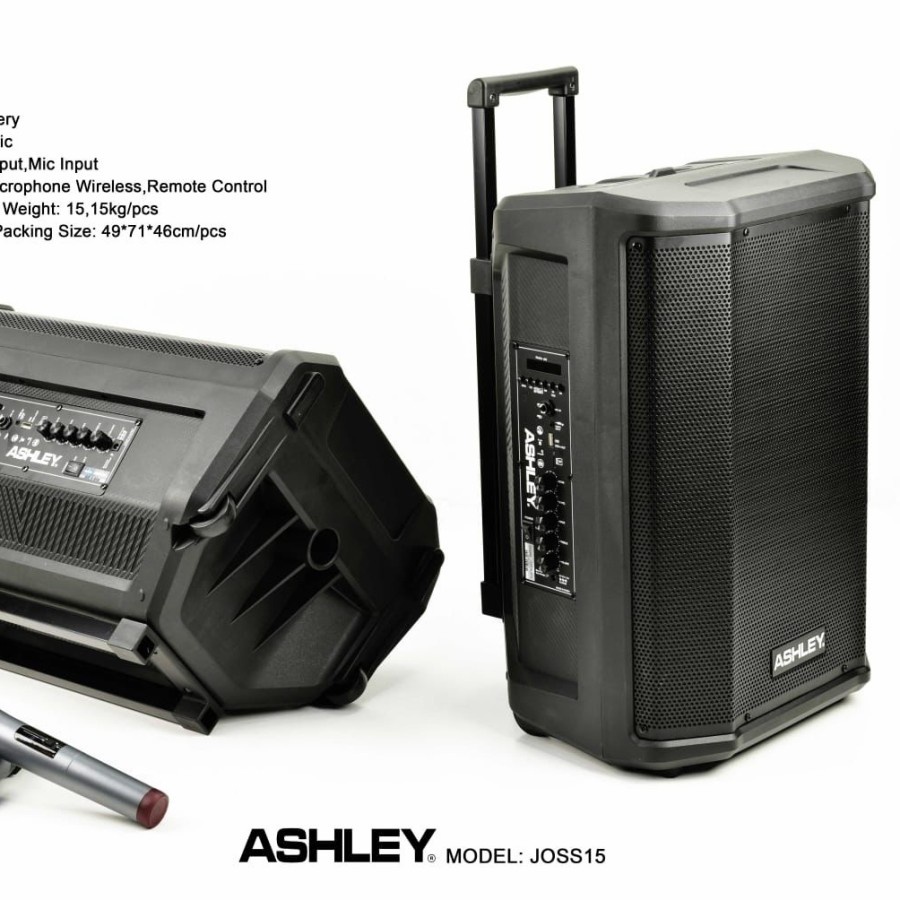 portable wireless speaker ashley joss 15 15inch  ashley joss15