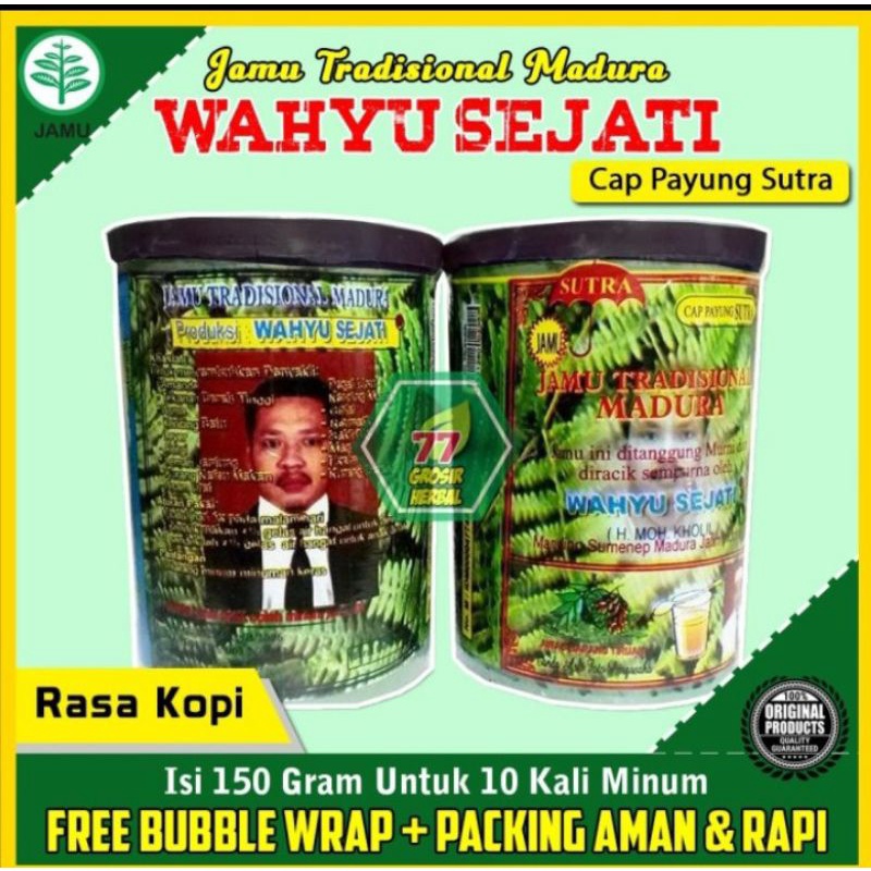 

jamu wahyu sejati asli produk herbal(tutup hijau)