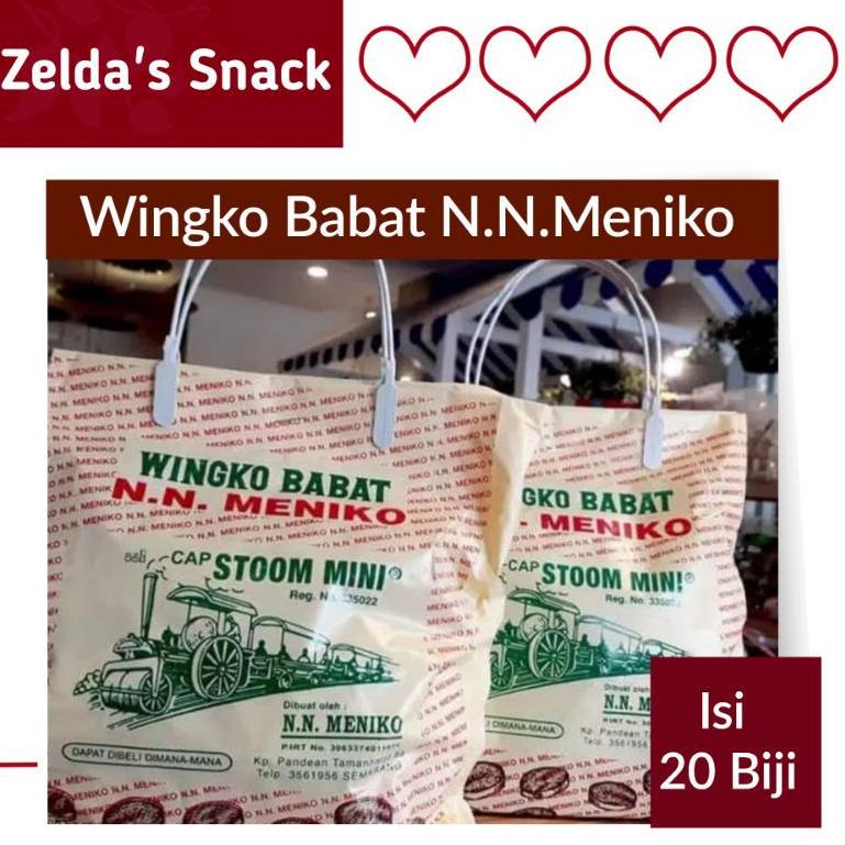 

Muraaaahh.. Wingko Babat NN Meniko Cap Stoom Mini | Oleh Oleh Khas Semarang DWY