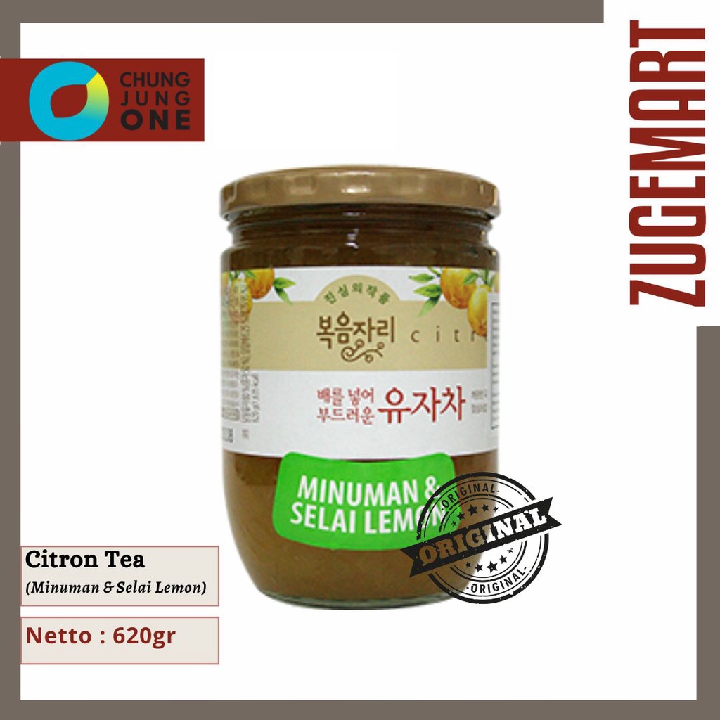 

CITRON TEA MINUMAN & SELAI LEMON CHUNG JUNG ONE 620 gr