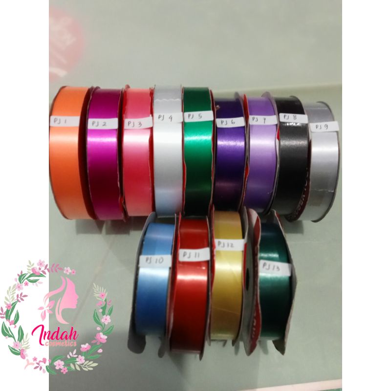 

Pita Kado Jepang 2cm ukuran 3/4 Polypropylene Aneka