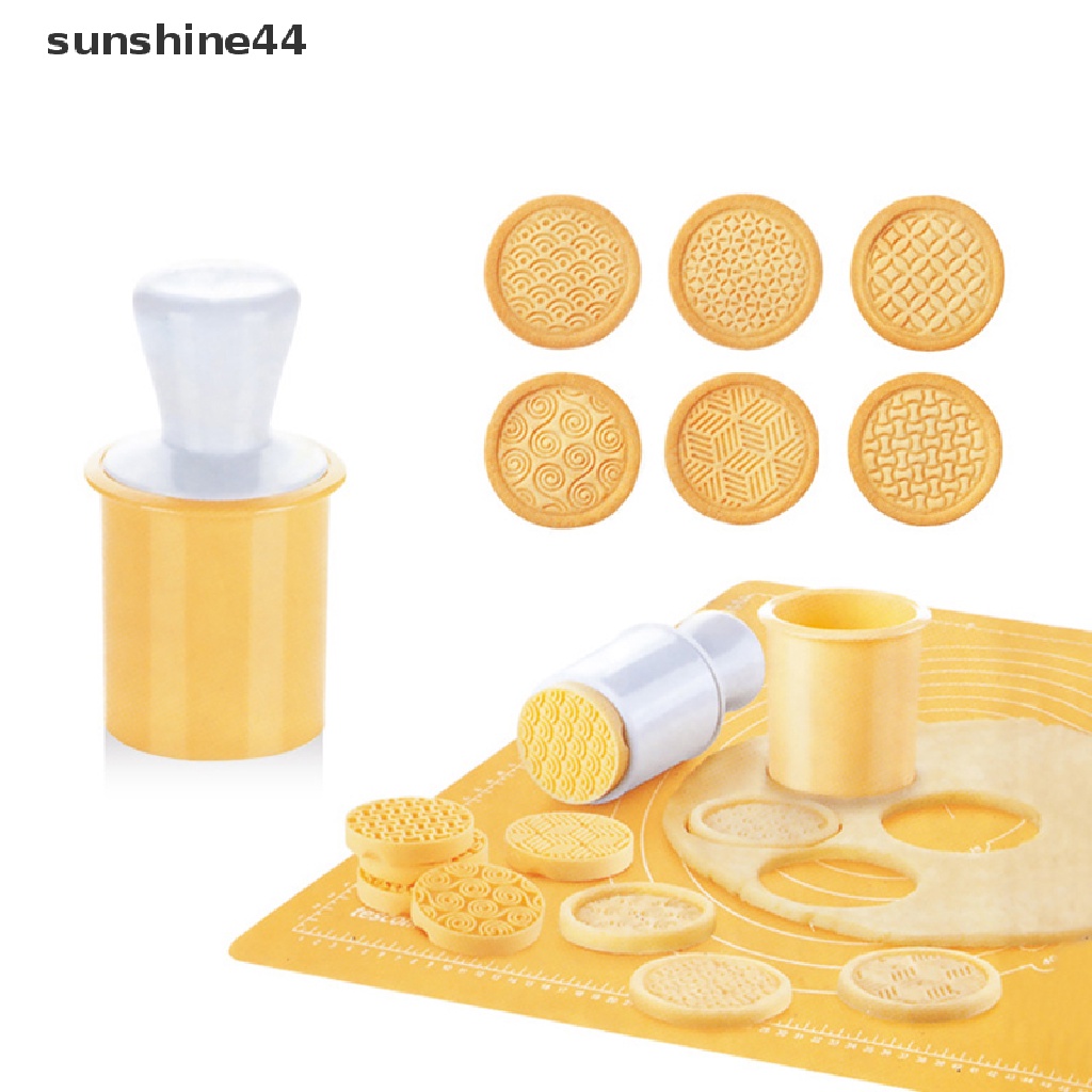 Sunshine 1 Set Cetakan Kue / Cookies DIY Bahan Silikon