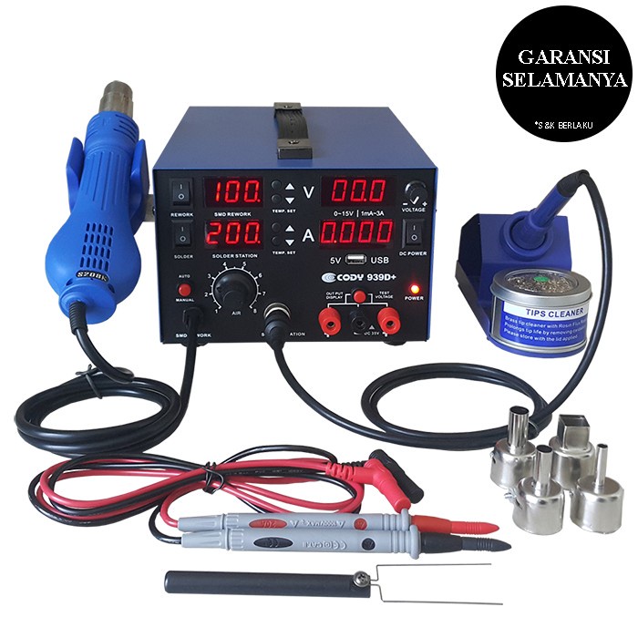 Solder Uap Blower HP CODY 939D+