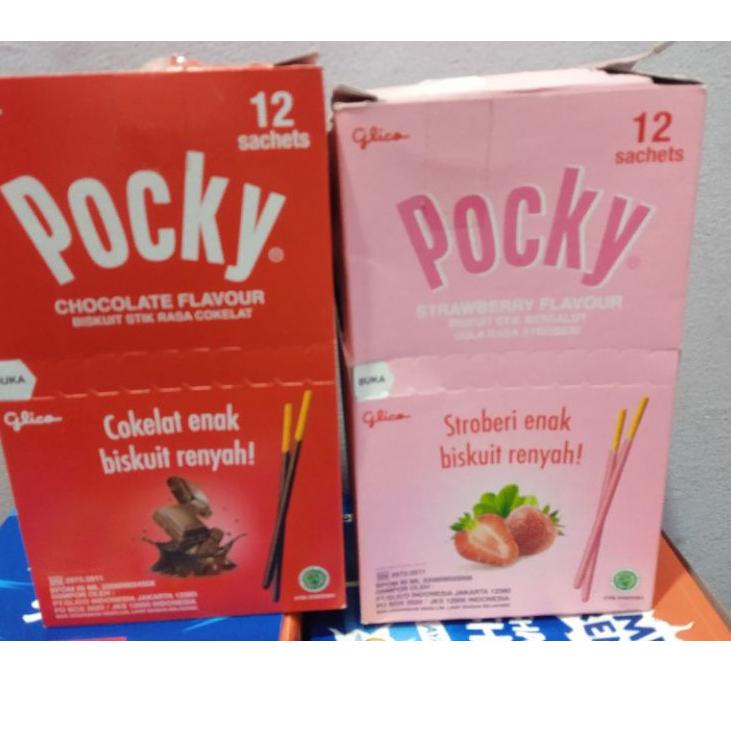 

MALL Glico pocky mini box ( 12 x 11gr ) !!