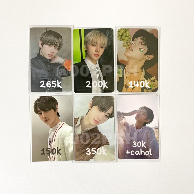 [READY] PHOTOCARD SUNGHOON ENHYPEN BENE POB DVD UNI YZY UMS BD:O BD:C D:D D:A