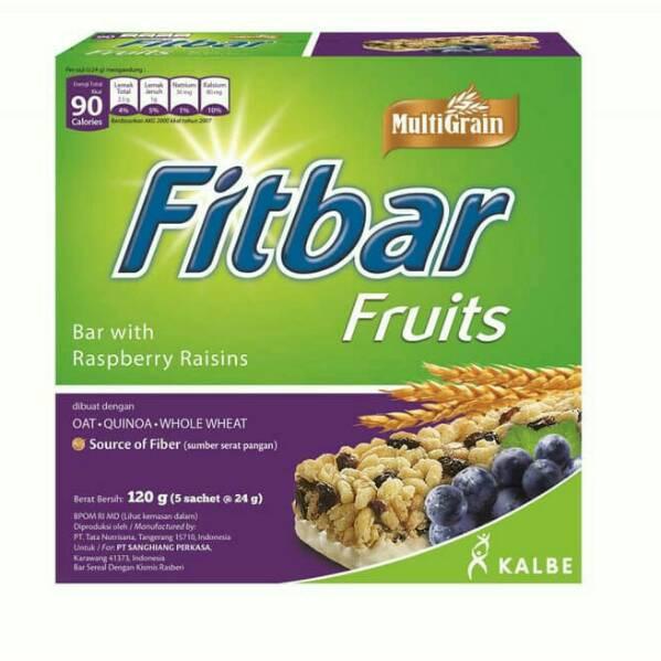 

Cuci Gudang--Fitbar Multigrain Fruits/Coklat/Nuts 5 X 22 gr