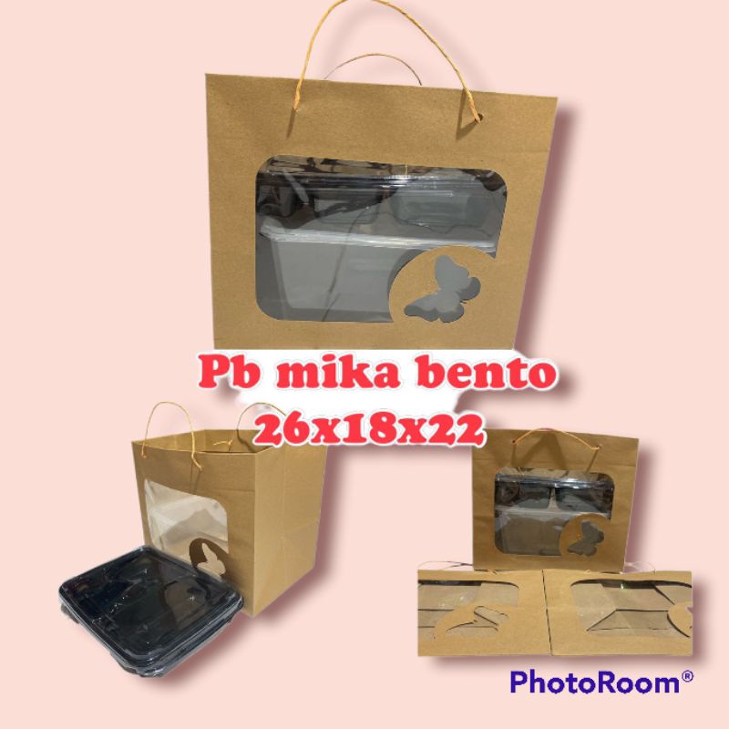 

Paperbag mika bento tas kertas souvenier