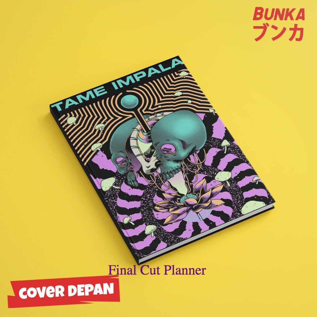 

Notebook Tame Impala 3 Hardcover A5 Buku Tulis Catatan Notes Agenda Planner Jurnal .