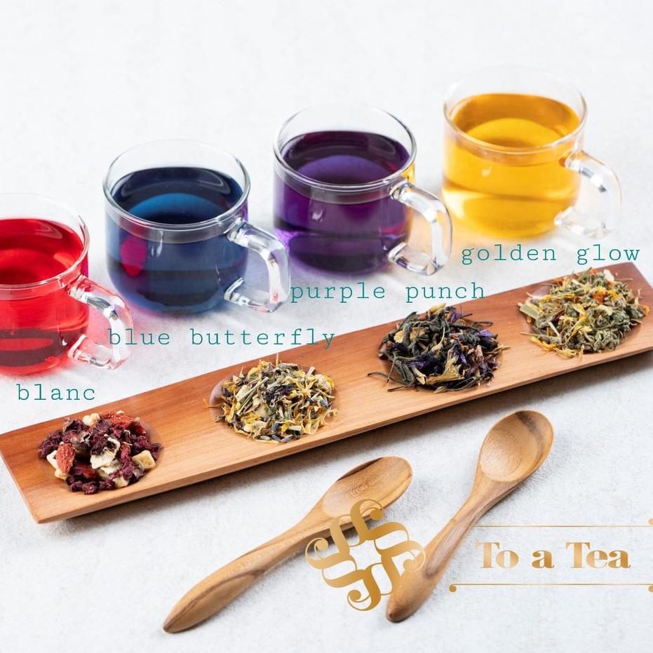 

Sedia Disini--TO A TEA COLORFUL HEALTH REMEDY BLUE, PURPLE, YELLOW, RED TEA - 10gr