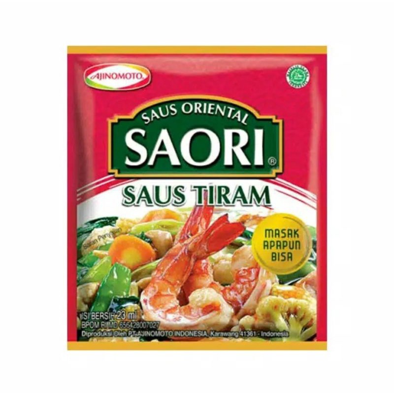 

saori sachet 23ml dus / karton