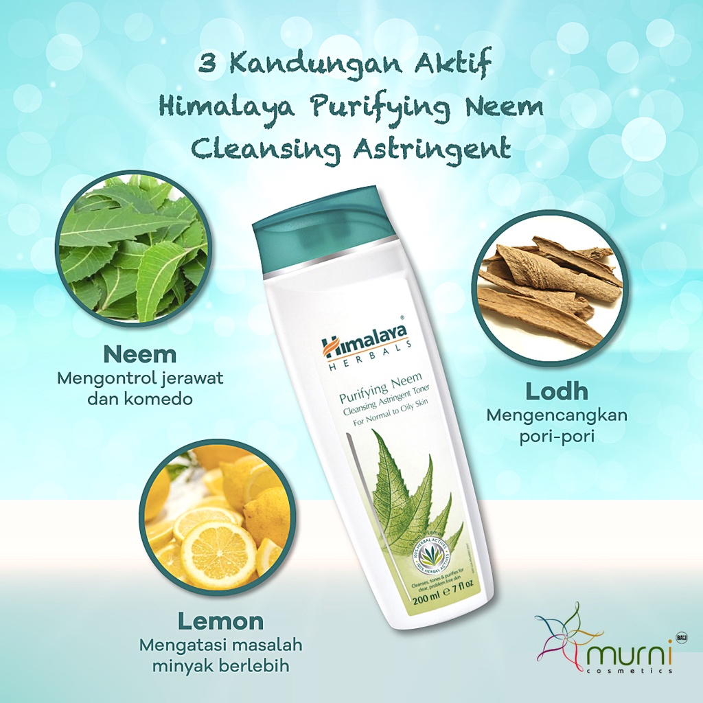 HIMALAYA PURIFYING NEEM CLEANSING ASTRINGET TONER 100ML