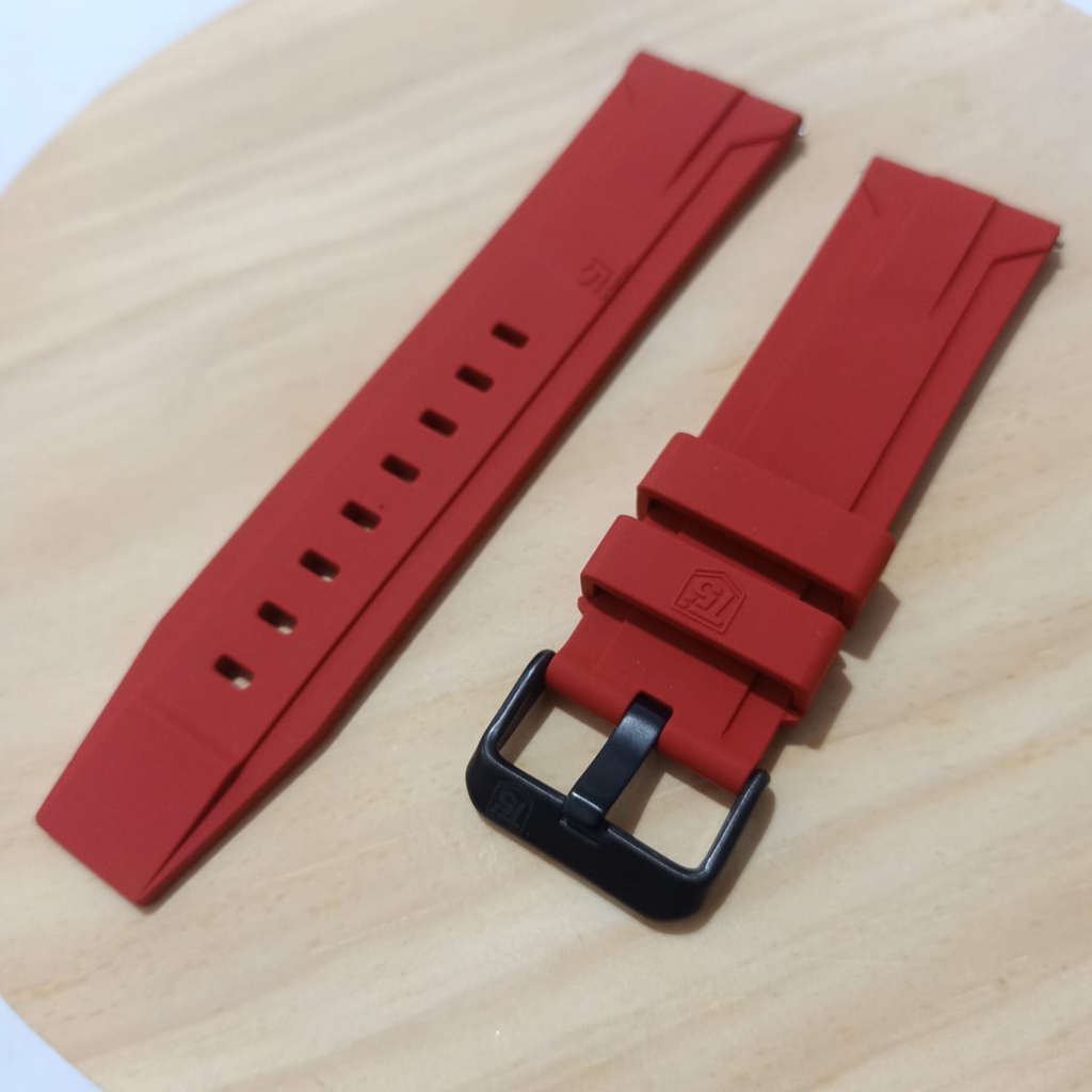 Tali Karet Jam Tangan T5 Original Quik Release, Strap Rubber Jam Tangan T5 Quik Release Ukuran 24 mm