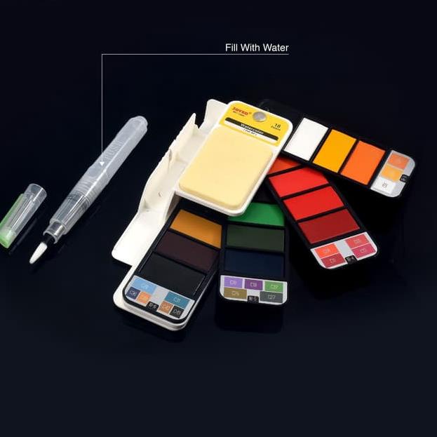 

11.11✔️Watercolor Cat Air Joyko WC-1000 18 Color Warna|KD3