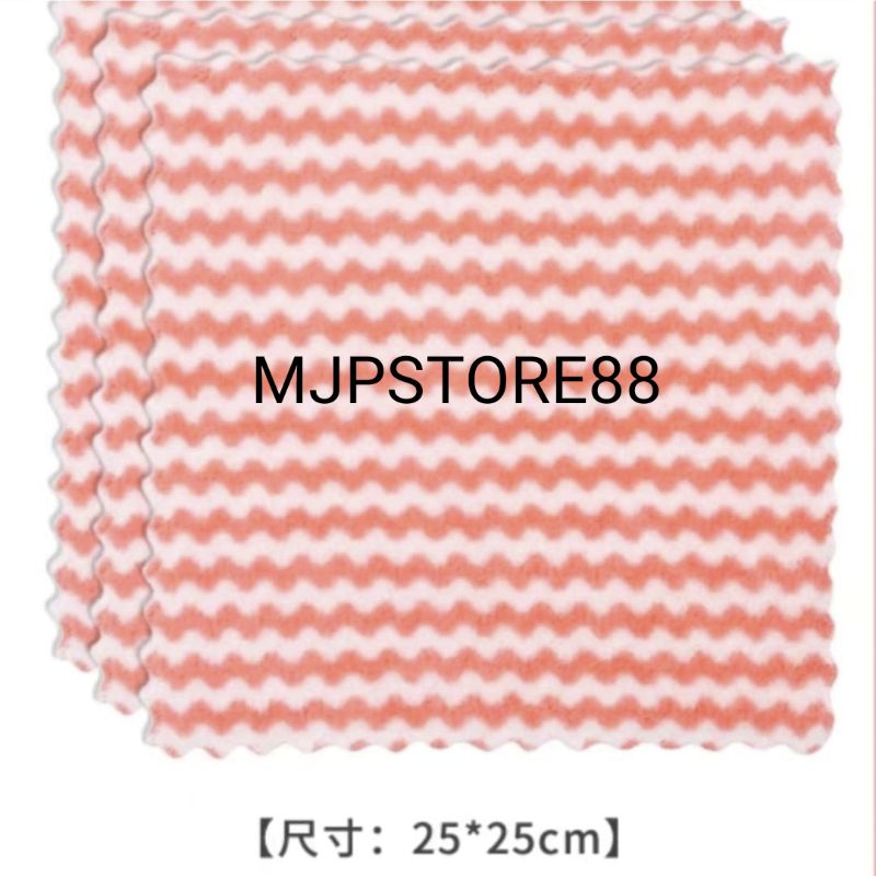 Kain Lap Pembersih Dapur Meja Anti Minyak Multifungsi Bahan Lembut