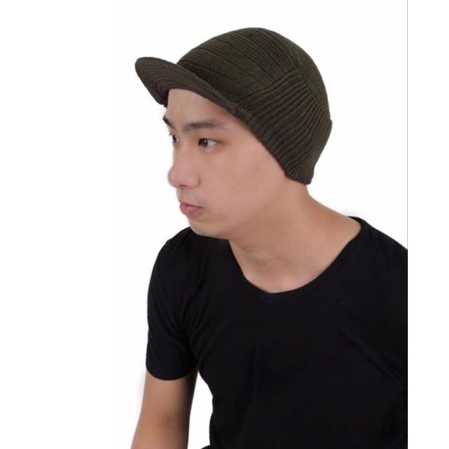 Topi kupluk rajut knit hangat topi gunung murah