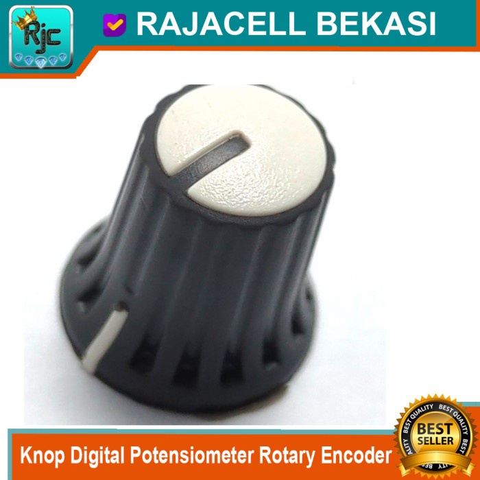 Knop Digital Potensiometer Rotary Encoder Knob Kenop Tutup Potensio