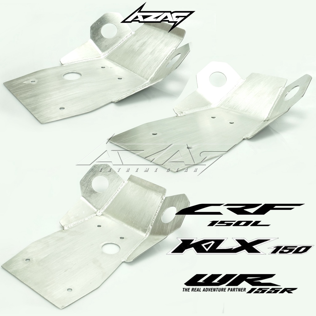 ENGINE GUARD SKID PLATE CRF150 KLX150 WR155 ALUMUNIUM MODEL ZETA