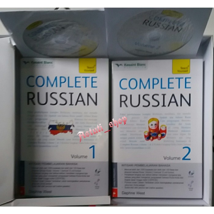 

✨COD✨ BUKU BAHASA RUSIA " PAKET COMPLETE RUSSIAN