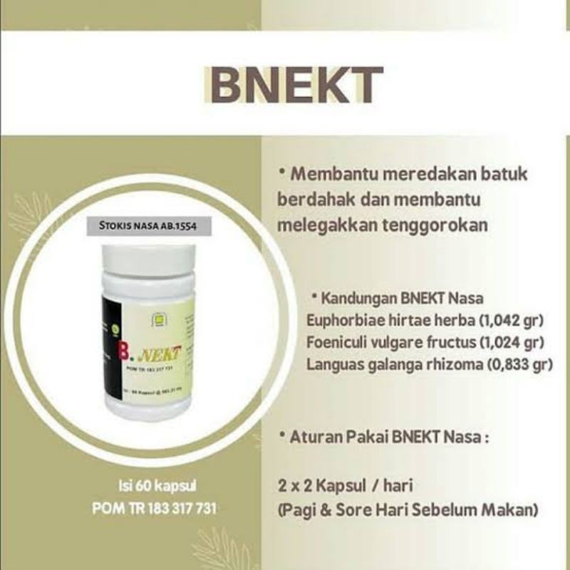 

BNEKT / OBAT HERBAL ASMA DAN PARU PARU / OBAT BATUK BERDAHAK - OBAT ASMA - OBAT BRONCHITIS / NASA ASLI