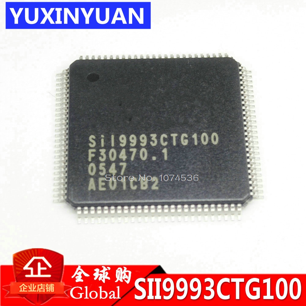 Sil9993ctg100 SII9993CTG100 SIL9993CTG Sil993 1PCS Papan driver TV LCD chip IC TQFP100 qfp100 新Tkj