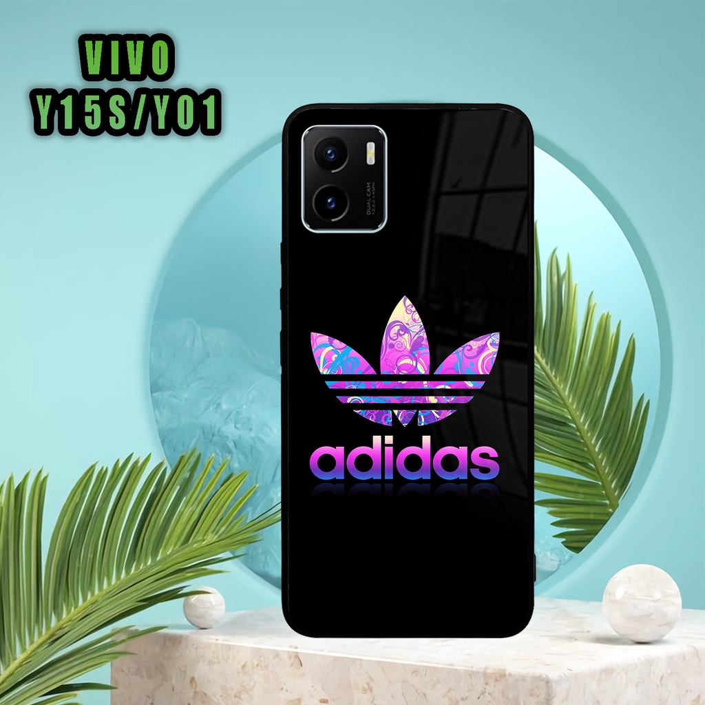 (SV05) Case Kilau Vivo Y15S/Y01 | Y15S | Y01 | Casing Hp Vivo | Pelindung Smartphone | Motif Add