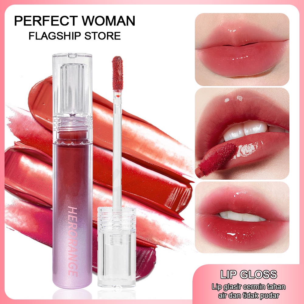 HERORANGR/ Herorange soft velvet matte lipstik/Herorange lip gloss/Velvet Lip Color Temptation Lipst